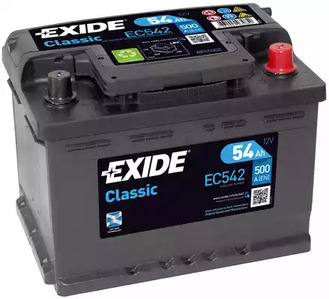 EC542 EXIDE Аккумулятор